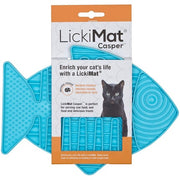 Lickimat Cat Casper Light Blue 22x16 Cm