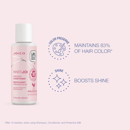 Joico Innerjoi Preserve Conditioner for Color Protection and Shine