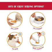 Catit Creamy Salmon & Prawn Lickable Cat Treats