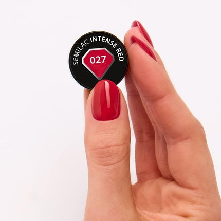 Semilac Intense Red UV Nail Polish 7ml