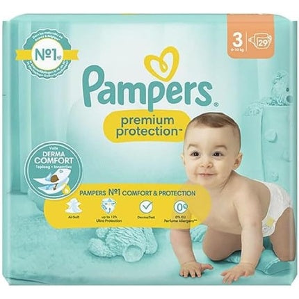 Pampers Premium Protection Diapers Size 3 29 Diapers (6-10 kg)