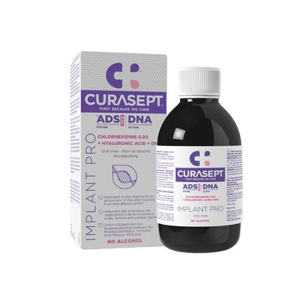 Curasept Ads Dna Implant Pro Oral Rinse Chlorhexidine 0.20% + Hyaluronic Acid 200ml