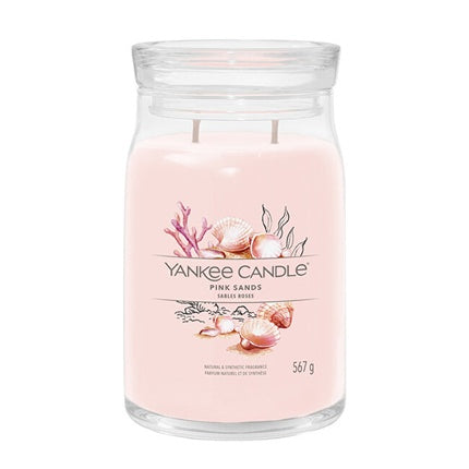 Yankee Candle Pink Sands Signature Candle Large Glass 567 G