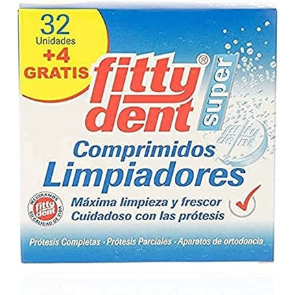 Fittydent Super 32+4 Cleaning Tablets
