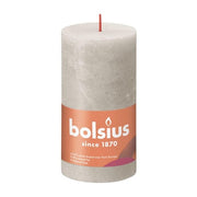 Bolsius Shine Stump Candle 130x68 Sandy Grey