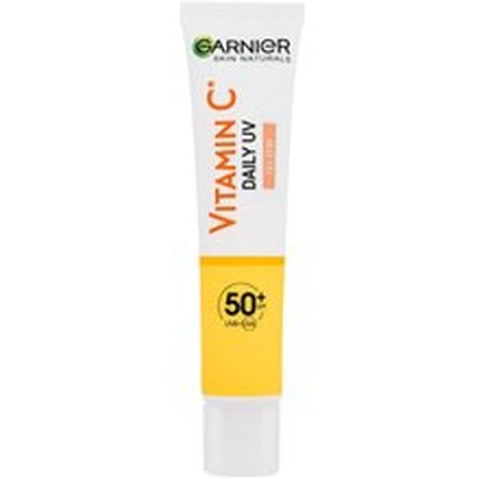 Garnier Skin Naturals Vitamin C Daily Uv Glow Spf50 Fluid Brightening Daily Facial Fluid With High Uv Protection And Mineral Pigments