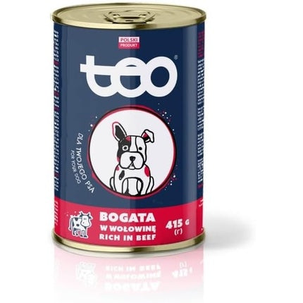 Pupil Wet Dog Food Teo Beef Rich 415g