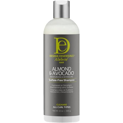 Design Essentials Natural Almond & Avocado Moisturizing Detangling Sulfate