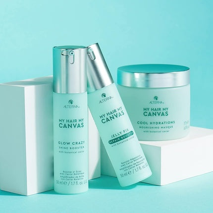 Alterna My Hair My Canvas Cool Hydrations Nourishing Masque 6 fl oz Botanical Caviar Deep Conditioning Treatment - Vegan & Peta Tested