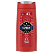 Old Spice Captain Shower Gel Shampoo 3 In 1 Body Hair And Face Wash 675 Ml
