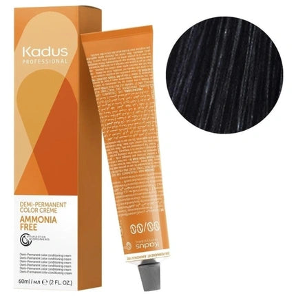 Kadus Demi Permanent Hair Color 2/0 - 60ml