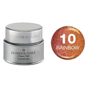 Vip Glamour Color Gel Rainbow 10 - 5 Milliliters