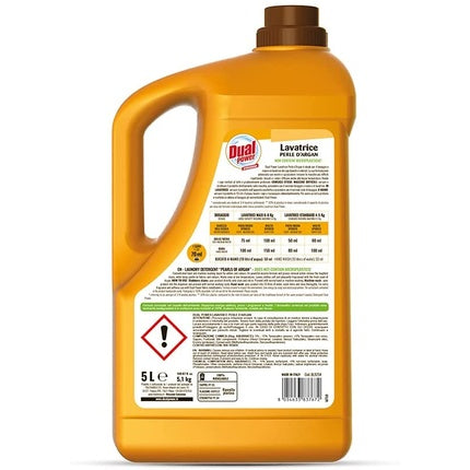 Dual Power, Washing Machine Detergent, Argan, 100 Loads