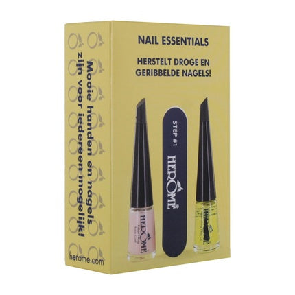 Herome Nail Essentials Set For Dry And Ribbed Nails