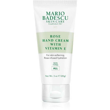 Rose Hand Cream with Vitamin E 85g - Beauty Skincare Hand Cream