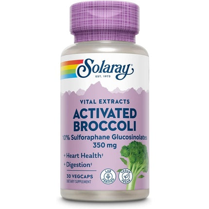 Solaray Activated Broccoli Seed Extract 350mg