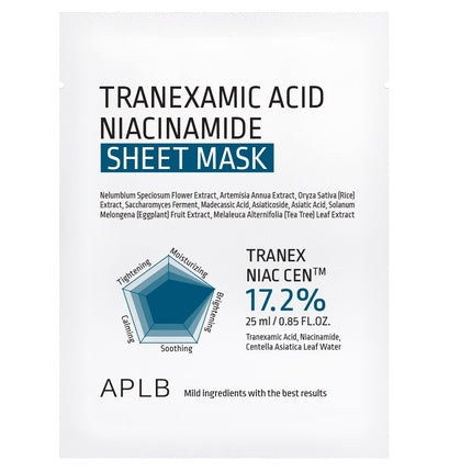 Aplb Tranexamic Acid Niacinamide Sheet Mask 25ml