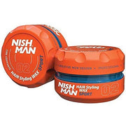 Nishman Hair Styling Gel Wax Orange