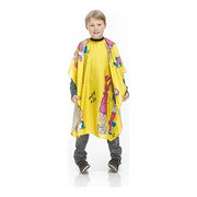 Xanitlia Pro Capa Polyester Children's Haircut Yellow 83x125 cm