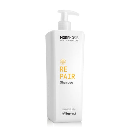 FRAMESI Morphosis Repair Shampoo 33.8 fl oz Moisturizes and Strengthens Hair Natural Ingredients Color Safe