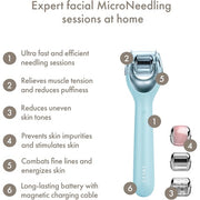 Geske Smartappguided Microneedle Face Roller 9 in 1 Electric Derma Roller
