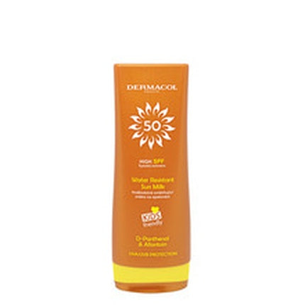 Dermacol Sun Water Resistant Milk Spf 50 Waterproof Emollient Lotion For Sunbathing