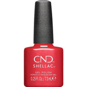 CND Shellac UV Nail Polish Dragon Slay All Day No. 482 Red Shimmer