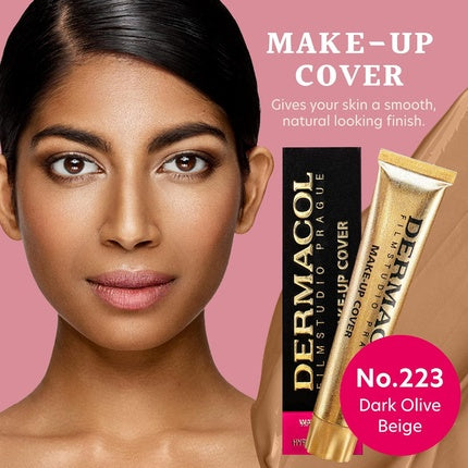 Dermacol DC Full Coverage Foundation Long Lasting Waterproof Makeup