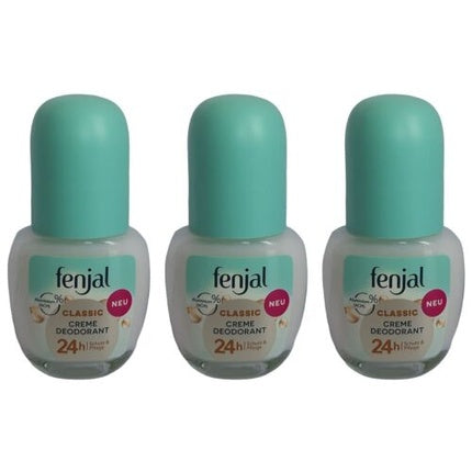 Fenjal Classic Cream Deodorant Roll-On 24 Hour Protection and Care 50ml