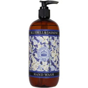 The English Soap Company Kew Gardens Hand and Body Wash with Aloe Vera and Vitamin E 500ml Bluebell & Jasmine