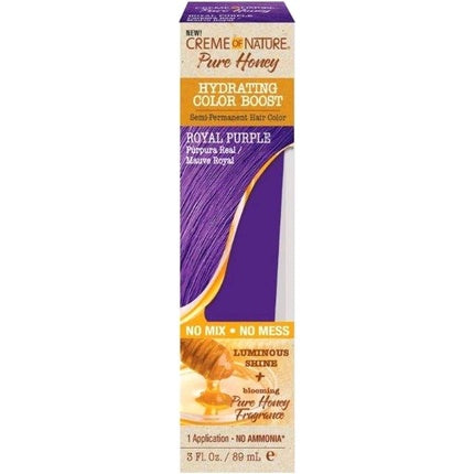 Creme Of Nature Pure Honey Hydrating Color Boost Semi-Permanent Hair Color