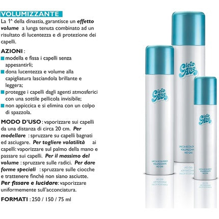 Ecological Volumizing Hairspray No-Gas 75ml