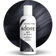 Adore Shining Semi-Permanent Hair Colour 121 Jet Black 118ml
