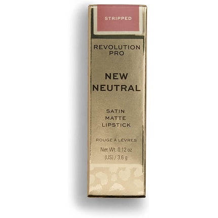 Revolution PRO New Neutral Satin Matte Lipstick Stripped