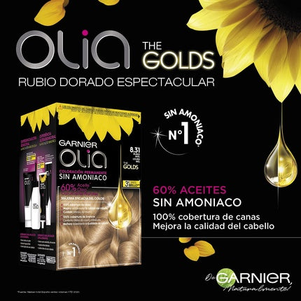 Garnier Olia Permanent Hair Color Without Ammonia for a Pleasant Smell