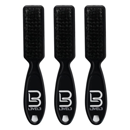 Level 3 Fade Brush Set Barber Brush Kit for Fades and Lineups