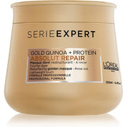 L'Oreal Professionnel Golden Lightweight Mask with Protein and Gold Quinoa for Fine-Medium Dry and Damaged Hair 250ml