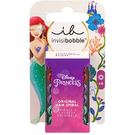 Invisibobble Kids Original Disney Ariel Hair Band 6 Pieces