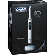 Oral-B iO Series 10 Electric Toothbrush with 7 Cleaning Modes and iOSense Stardust White