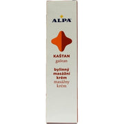 Alpa Czech Massage Cream 40g Chestnut Healthy Vascular System Relieves Muscles