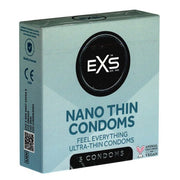 Exs Nano Thin Condoms 0.043mm Super Extra Thin Realistic Feel