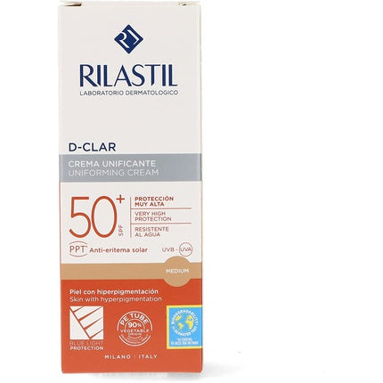 Rilastil Sun System - D-Clar Crema Fotoprotettiva Uniformante Medium Spf50+,40ml