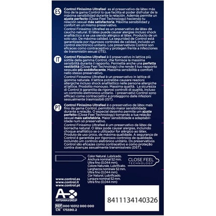 CONTROL Ultra Feel Condom Control 50g - Pack of 10
