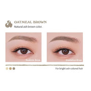 Unleashia Shaper Defining Eyebrow Fixer & Pencil Oatmeal Brown