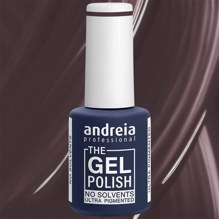 Andreia Professional The Gel Polish Solvent and Odor Free Gel Colour G33 Purple Shades of Brown