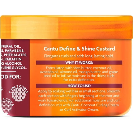 Cantu Define & Shine Custard 340g