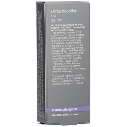 Dermalogica Ultrasmoothing Eye Serum 0.5 Fl Oz Anti-Aging with Hyaluronic Acid - Firming and Smoothing