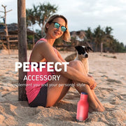 Asobu Urban Vacuum Flask, Double Wall, Stainless Steel, 473 Ml Peach Peach