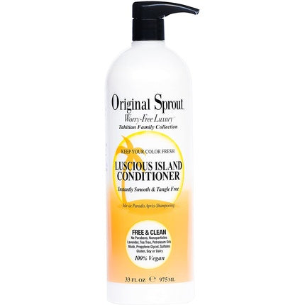 Original Sprout Tahitian Luscious Island Conditioner 975ml - White