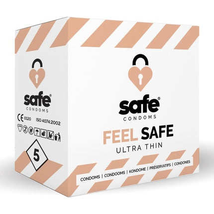 Safe Feel Safe Condoms Ultra Thin By Safe